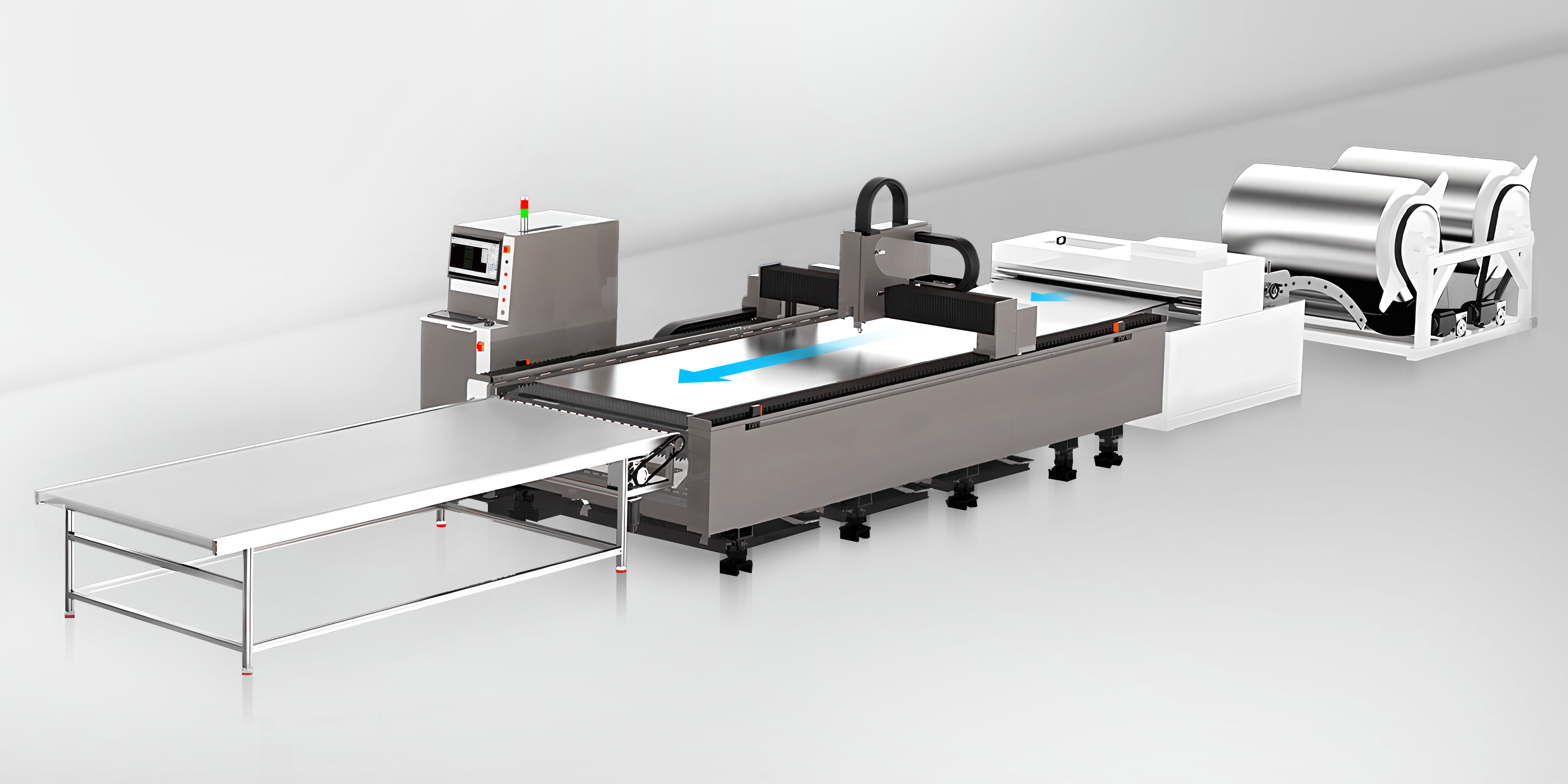 Laser Cutting When Feeding